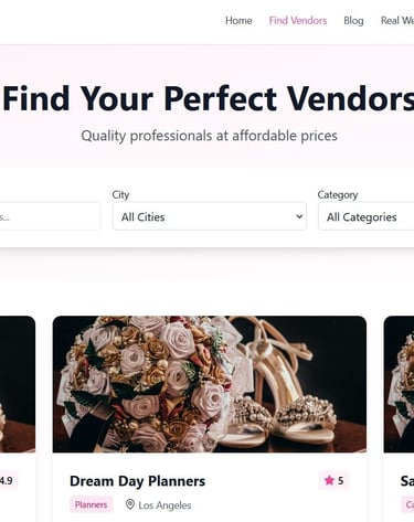 a website page with a bunch of flowers on it