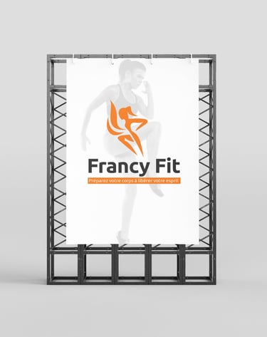 creation logo sur mesure FrancyFit