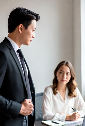 Potential violence in the workplace situation. 