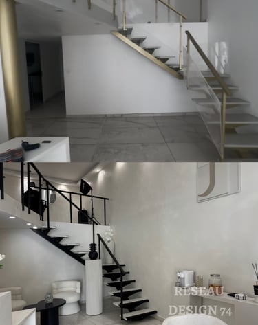 Architecte Saint Julien en genevois salon de coiffure moderne