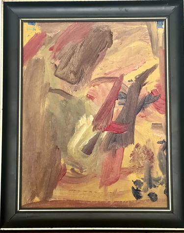 Frankie Cervantes abstract artwork, age 4.
