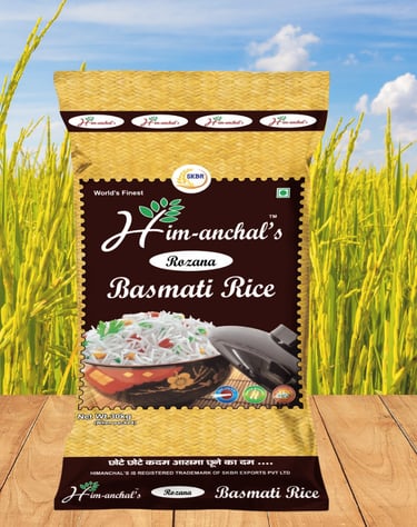himanchal basmati rice rojana pack - 30kg