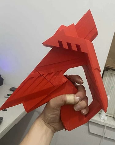 3D printed prototype for product development, showcasing accurate design and functional testing.