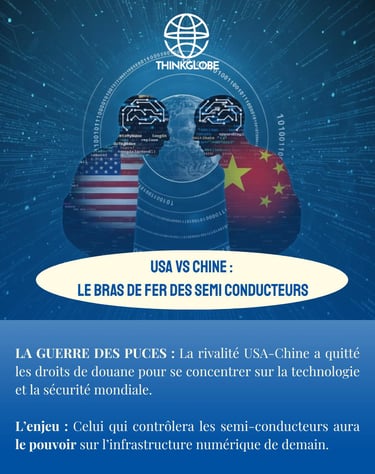 USA vs Chine : Le bras de fer des semi-conducteurs