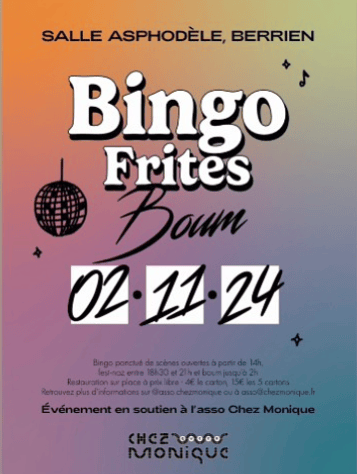 affiche bingo frite bo