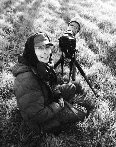 photo d'Amaury Archambeaud à l'affût