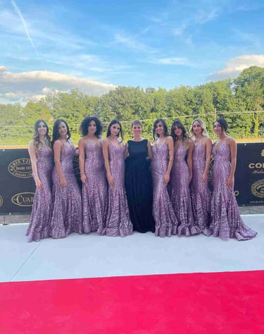 Senorita with Monica Margaretini & Francesco which are the planner of the cigar event