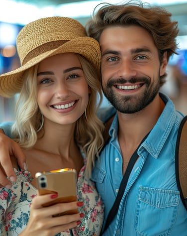 Couple packing for dream cruise vacation – expert cruise planning