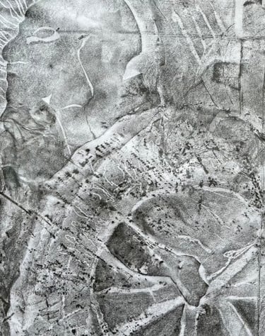 Graphite imprint: Hell in a hand cart