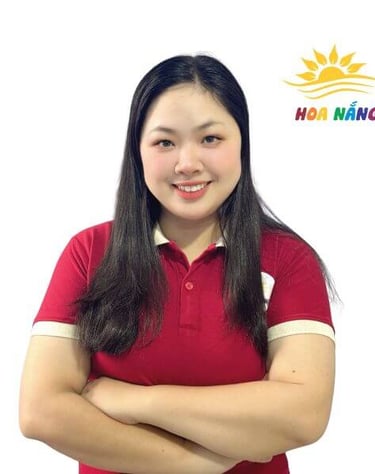 Cô Phương Lương – giáo viên can thiệp sớm Trung tâm Hoa Nắng Hải Phòng, chuyên dạy trẻ chậm nói