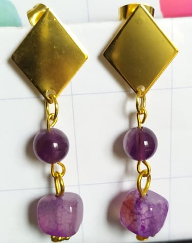 Bijoux Les Couleurs de Lo Améthyste