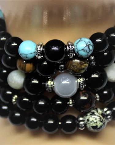 des bracelets homme en perles