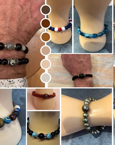 des bracelets homme sur cable memoire de forme