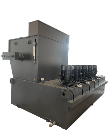 Centralized compact band coolant filters