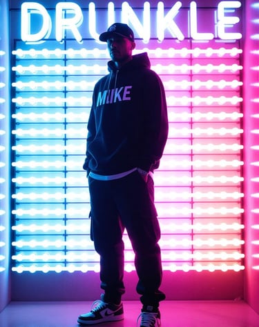 MIKE logo sweatshirt