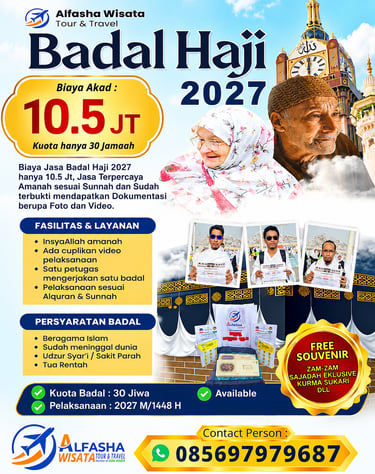 Biaya Badal Haji 2027