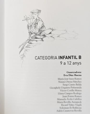 winner's list of my written book