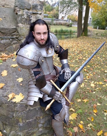 workshop: weathering cosplay armor