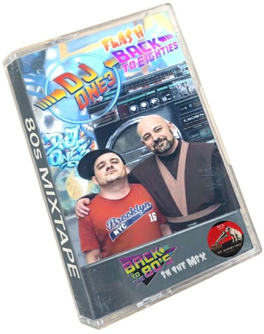 Now on cassette iHeart80s MiX w/DJ one3