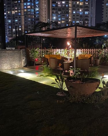 Beautiful landscaping projects by MyGreenearth in Bangalore.