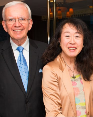 Yuko et Robert Harris source : site Château de Saint Germain du Plain