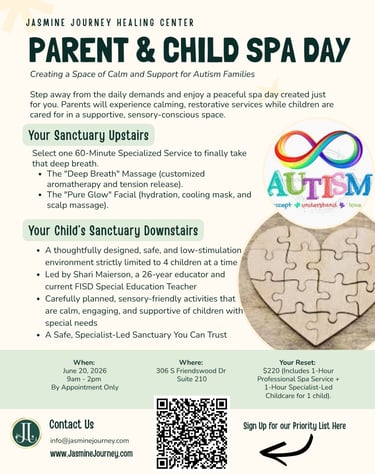 autism acceptance spa day for parents