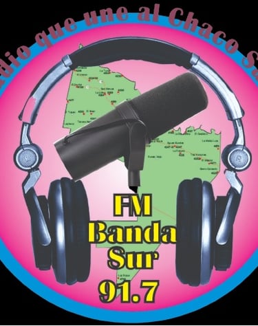 logo alternativo de Fm Banda Sur