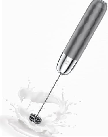 Espumador de leche de mano electrico