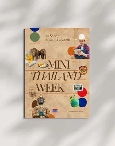 Thai Fair Poster @ tHe Spring