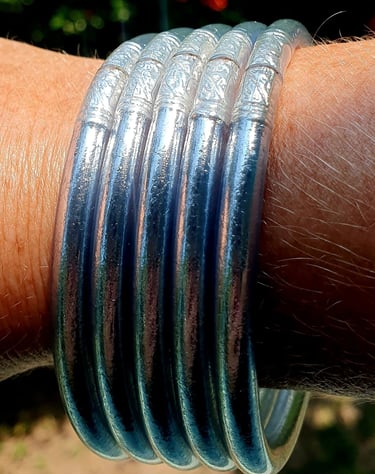 joncs bouddhistes silver