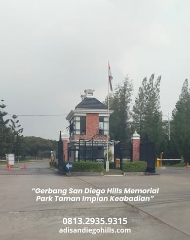 Petunjuk arah makam san diego hills memorial park karawang lewat tol jakarta cikampek