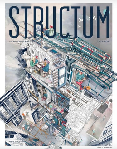 Žurnalo viršelis Structum