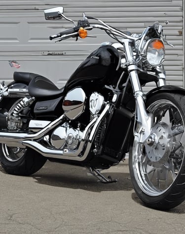 red and black sports bike