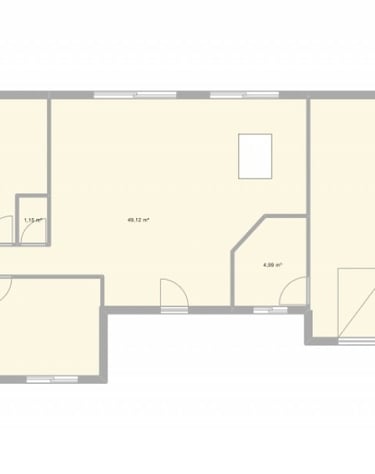 a floor plan of a two bedroom apartment