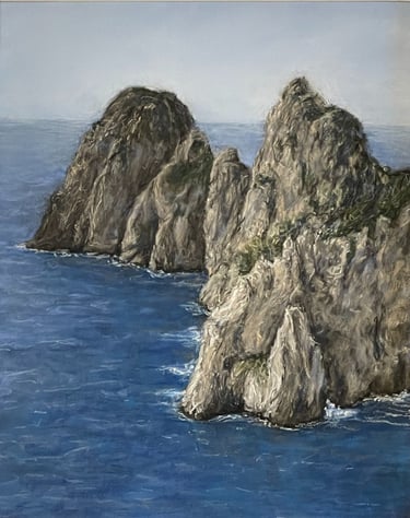 Pastel sec - Il Faraglioni