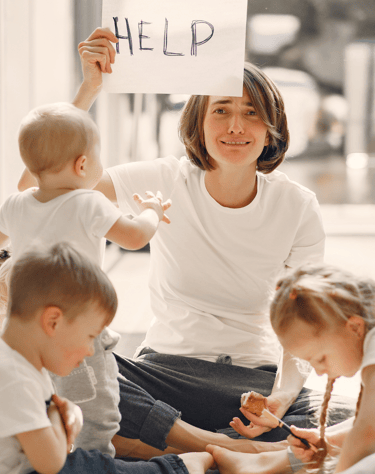 maman stressée, fatiguée, dépassée