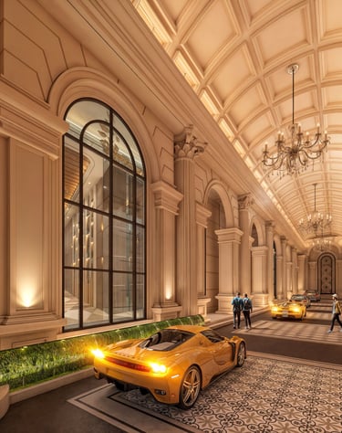 The Bliss Condominium dropoff