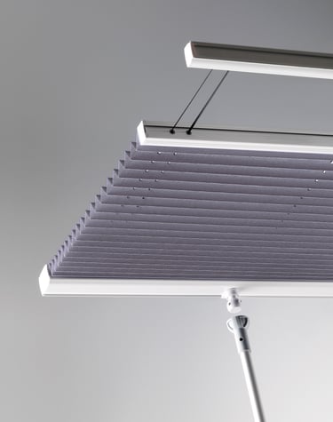 Skylight, Wintergarden Pleated Blinds