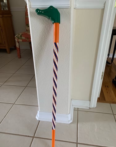 Carved Florida Gators Football cane