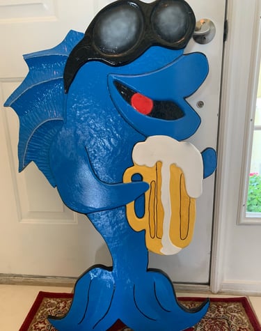 Carved by Tom Anstett