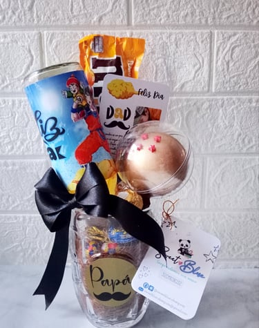 vaso cervecero con cerveza y bombas de chocolate - Fioratto Chocolate