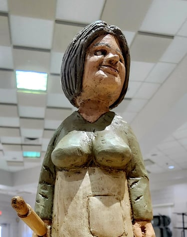 Carved by Ron Gonyea 