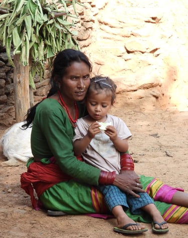 mountain woman, Dailehk region