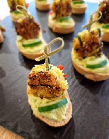 Ebi Tempura canape