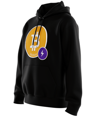 Hoodie Bitshirt Silicone Bitcoin "Satoshi".