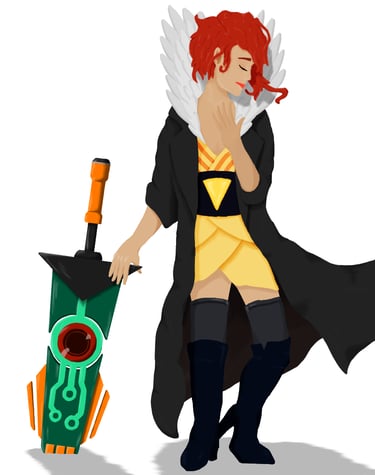 Drawing of Red from Transistor