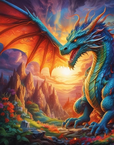 Dragon : Sagesse et Transformation