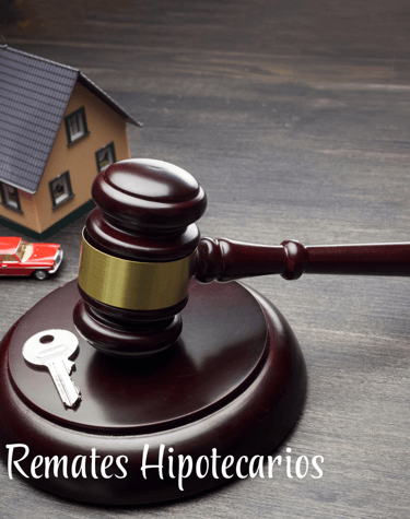 "Los remates hipotecarios son subastas públicas de propiedades embargadas por bancos"