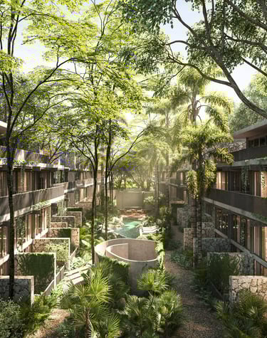 Tulum jungle and beach condos — eco-luxury Mexico investment property
