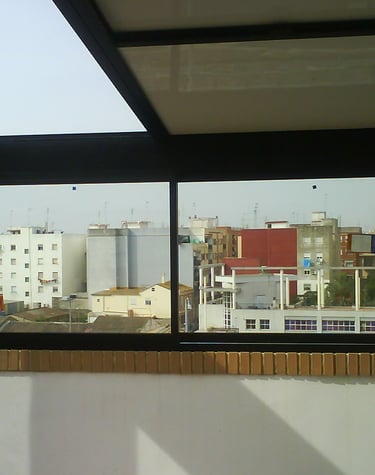 Cerramiento de Terraza de atico.